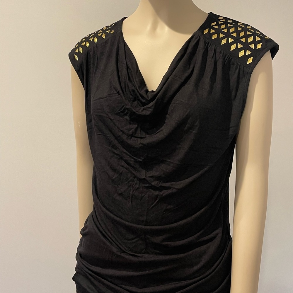 CHAUS new york black top